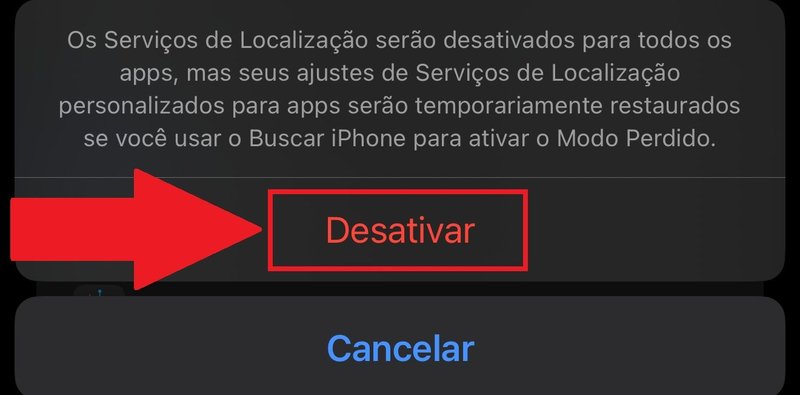 Aperte na opção