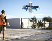 Amazon começa a entregar iPhones e Galaxy via drone nos EUA