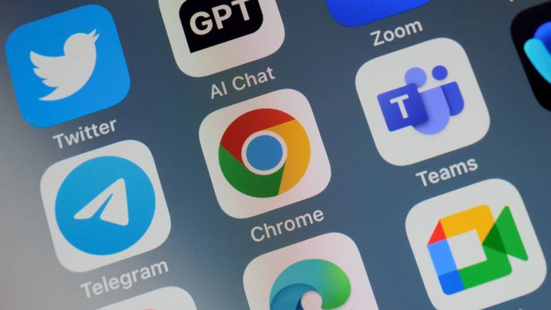 Ícone do Google Chrome no iOS