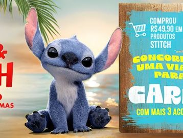 Compre produtos do Stitch e concorra a uma viagem para o Caribe; saiba mais