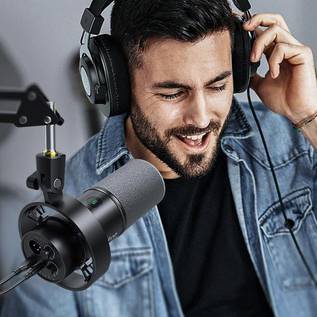 Imagem de Microfone dinâmico e mais opções da marca FIFINE em promoção na Amazon; confira