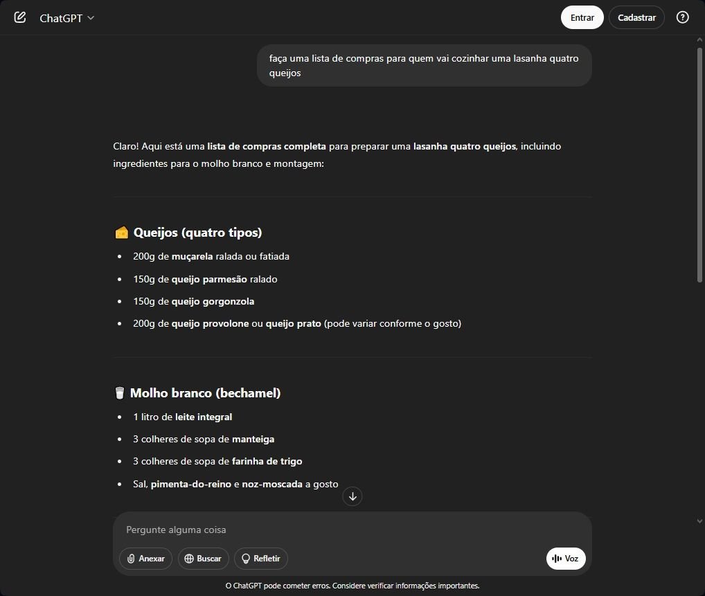 ChatGPT: o que é, para que serve e como usar essa ferramenta de IA ChatGPT: o que é, para que serve e como usar essa ferramenta de IA