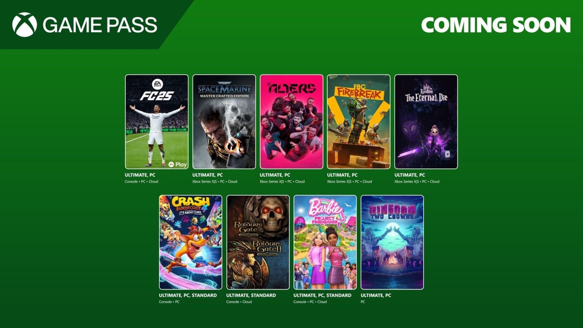 Xbox Game Pass de junho terá EA FC 25 e mais jogos de peso! Veja a lista completa Xbox Game Pass de junho terá EA FC 25 e mais jogos de peso! Veja a lista completa