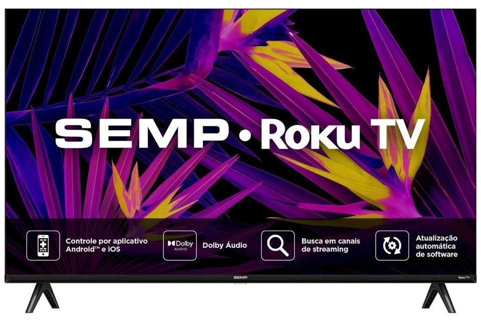 Seleção de smart TVs de 32″ a 75″ em oferta no Magalu para presentear no Dia dos Namorados Seleção de smart TVs de 32″ a 75″ em oferta no Magalu para presentear no Dia dos Namorados