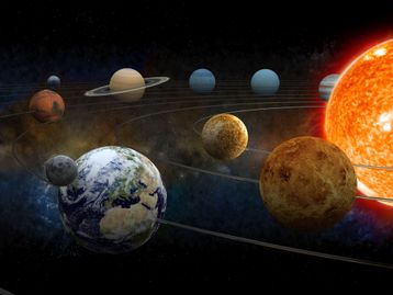 Animação mostra quanto tempo levaria para chegar a cada planeta do Sistema Solar