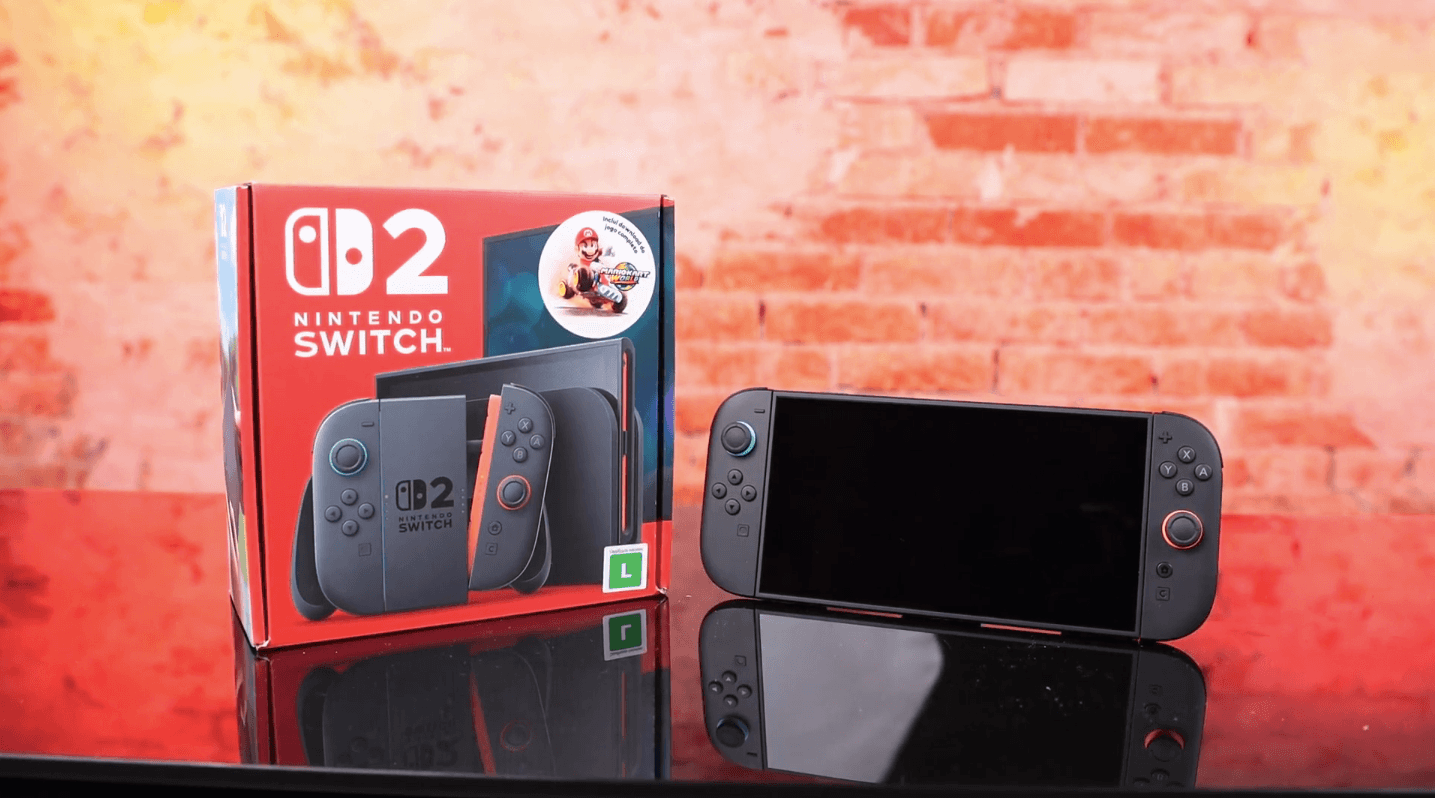 O que vem na caixa do Nintendo Switch 2? Confira unboxing do console, Pro Controller e câmera O que vem na caixa do Nintendo Switch 2? Confira unboxing do console, Pro Controller e câmera