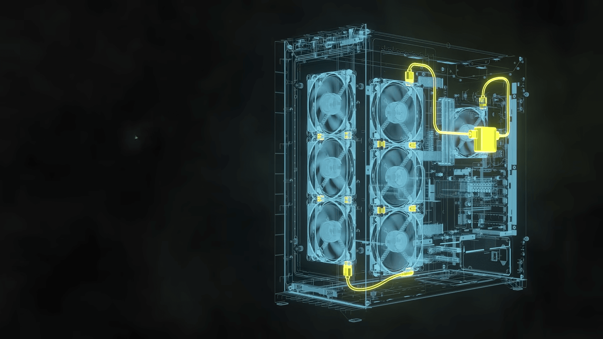 Funcionamento do sistema iCUE Link da Corsair