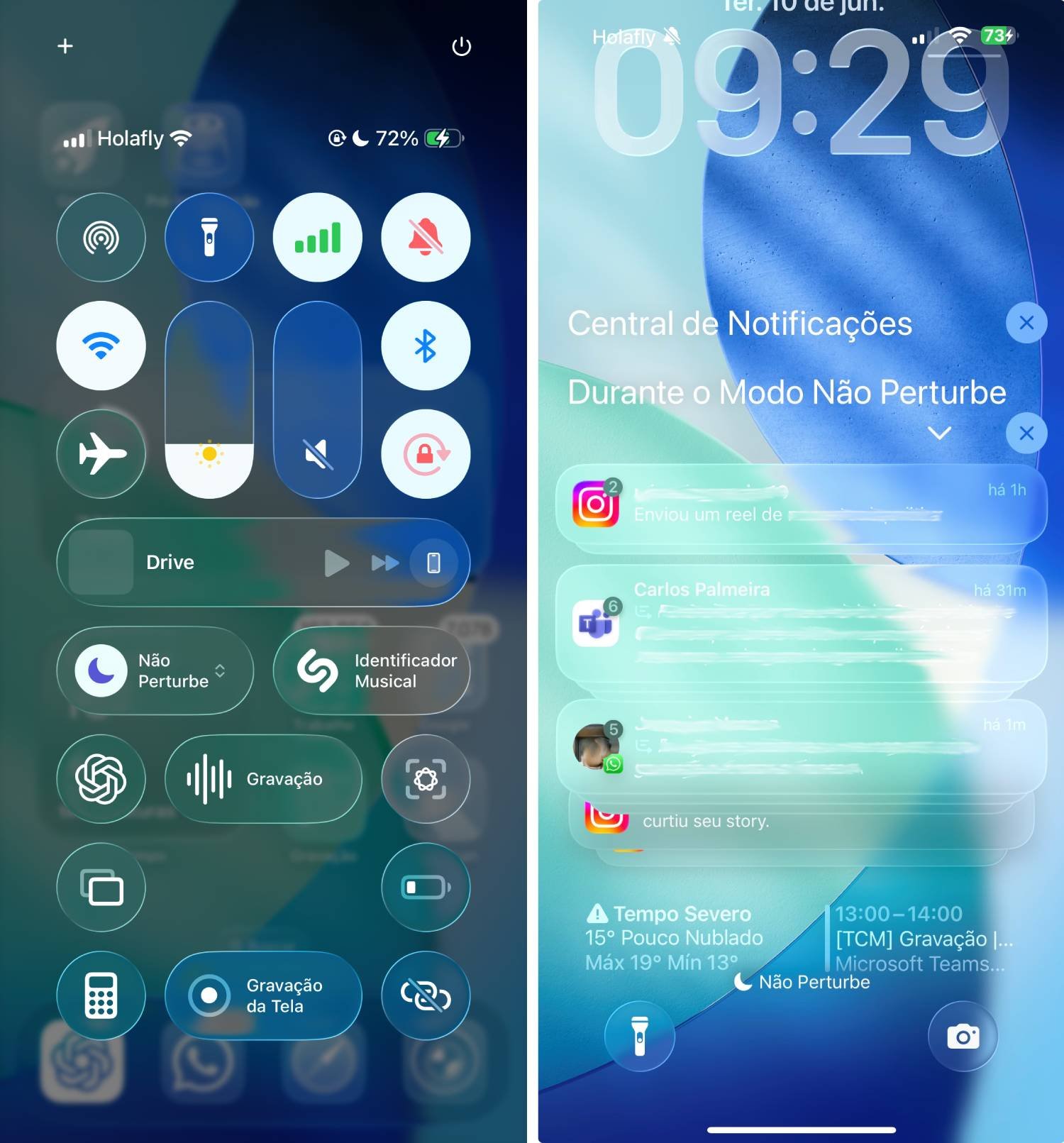 Testamos o iOS 26 beta: veja novo visual transparente do iPhone e os melhores recursos