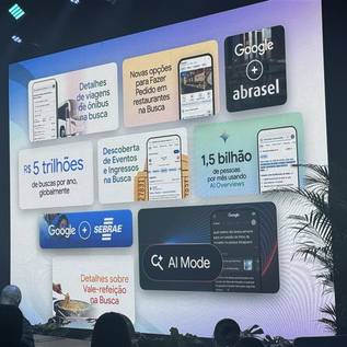 Imagem de Pix no Chrome, tradução no Meet, proteção no Android e mais: confira o resumo do Google for Brasil 2025
