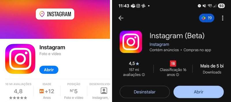 instagram lojas de apps.jpg