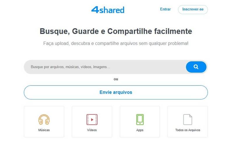 4shared-site-novo