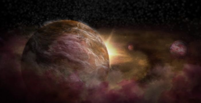 Representação-artística-de-um-exoplaneta