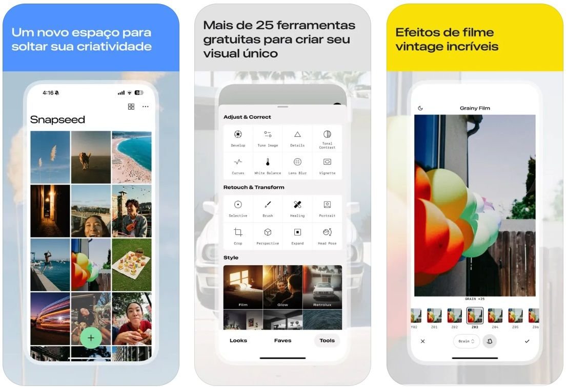 Lembra dele? Google revive app de edição Snapseed com atualização para iPhone e iPad Lembra dele? Google revive app de edição Snapseed com atualização para iPhone e iPad