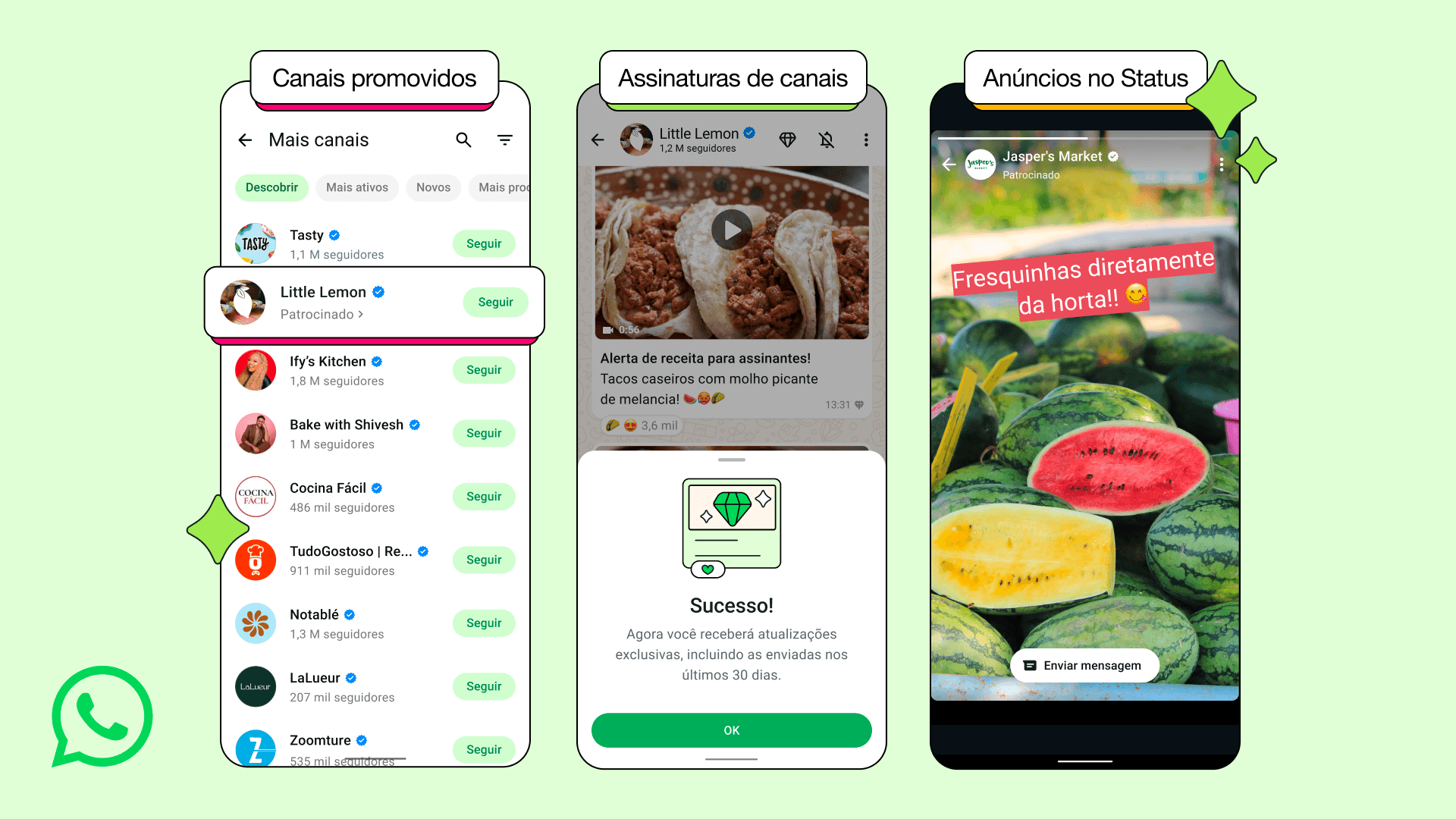 WhatsApp vai exibir anúncios nos Status e terá Canais com assinaturas exclusivas WhatsApp vai exibir anúncios nos Status e terá Canais com assinaturas exclusivas