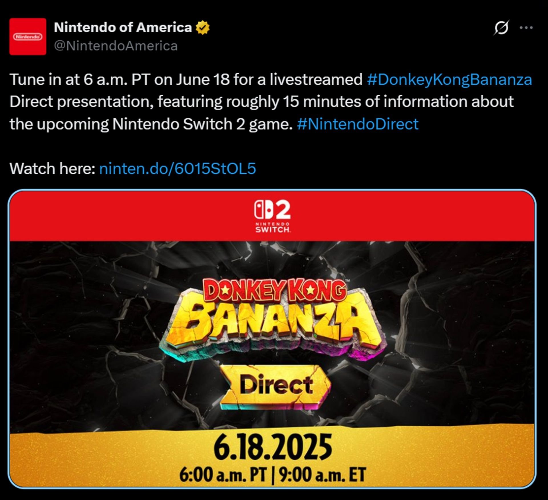 Nintendo anuncia Direct focado em Donkey Kong Bananza! Veja quando acontece e o que esperar Nintendo anuncia Direct focado em Donkey Kong Bananza! Veja quando acontece e o que esperar