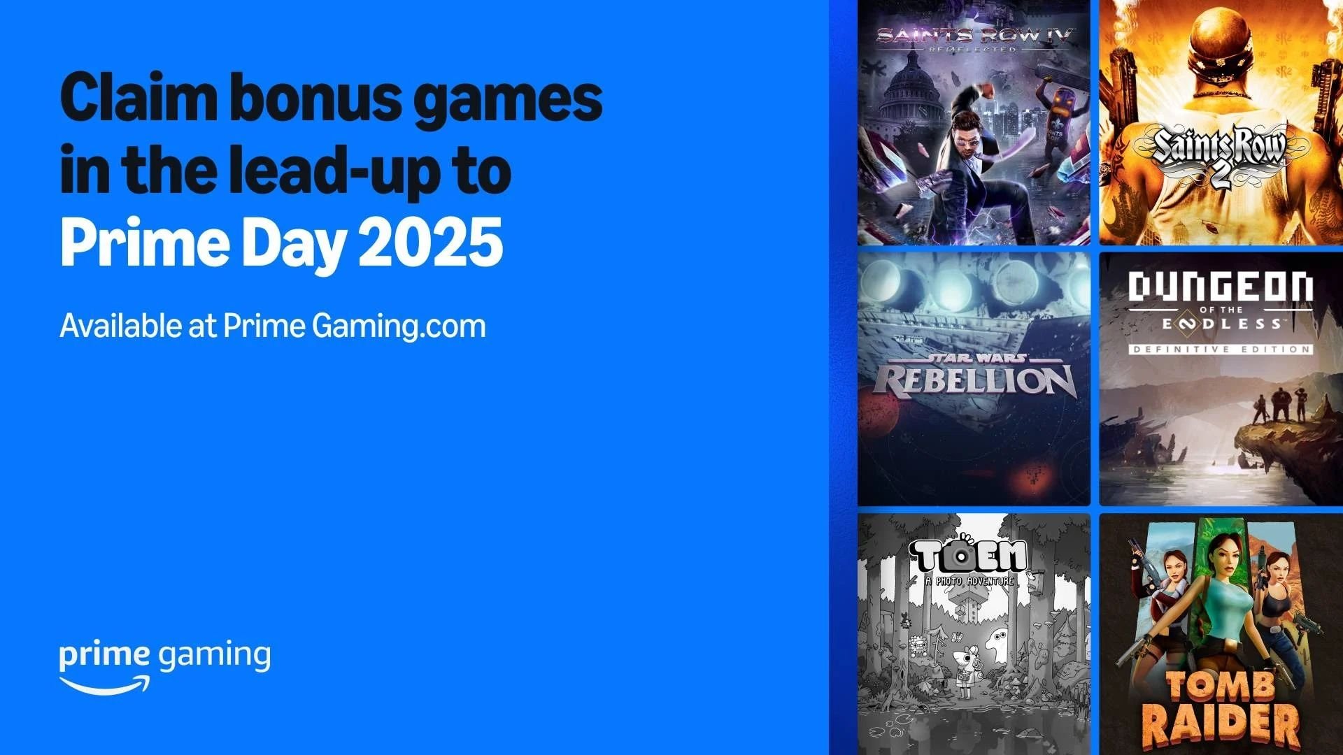 Amazon libera 6 novos jogos no Prime Gaming para celebrar o Prime Day! Saiba como resgatar Amazon libera 6 novos jogos no Prime Gaming para celebrar o Prime Day! Saiba como resgatar