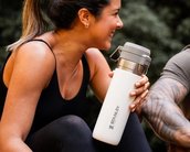 Garrafas térmicas com até 30% de desconto na Stanley Week; confira oportunidades