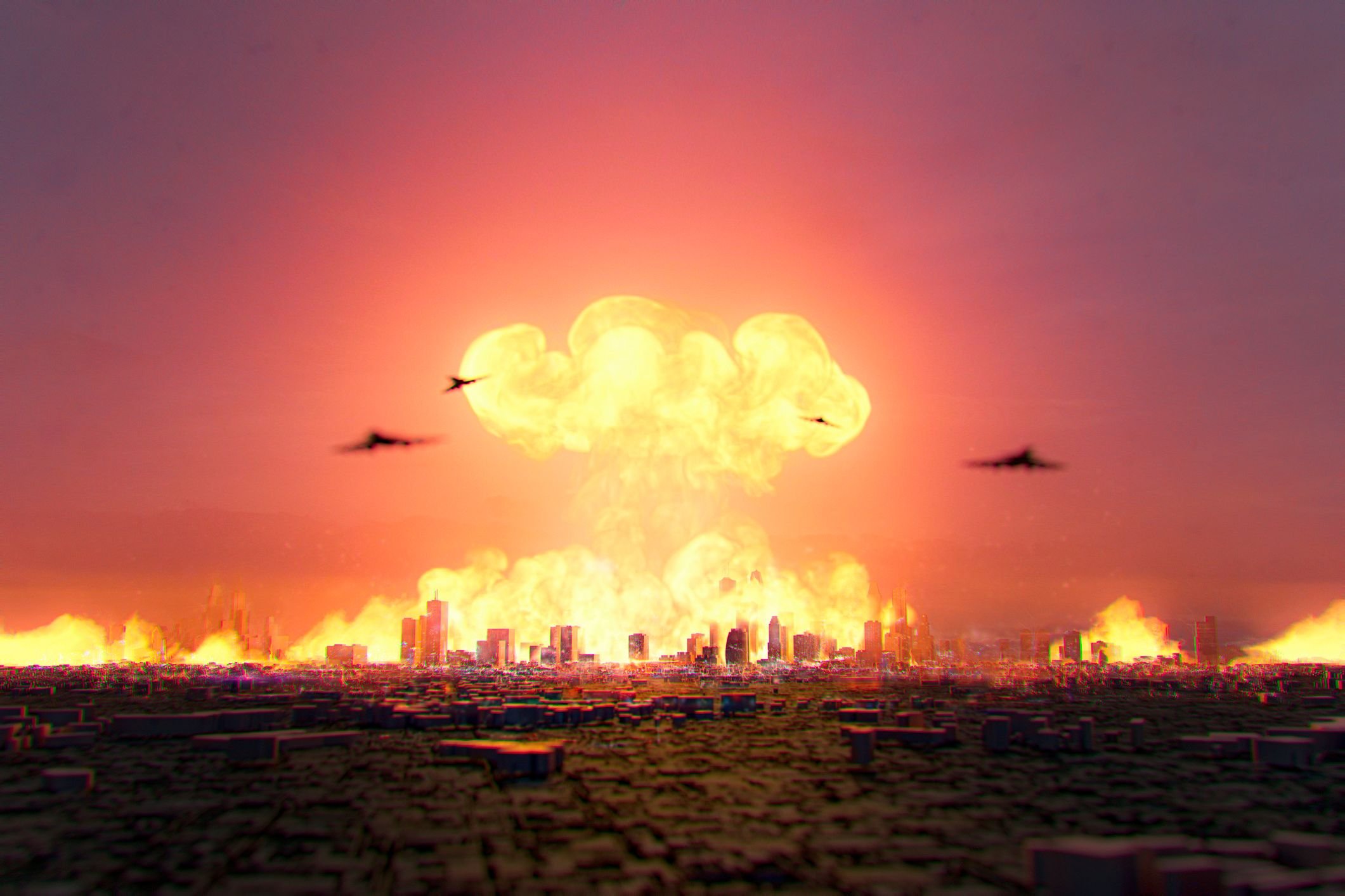 Qual é a distância segura para sobreviver a uma explosão nuclear? Qual é a distância segura para sobreviver a uma explosão nuclear?