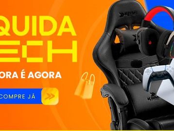 Notebook Acer, teclado Logitech, SSD Kingston e mais com até 65% OFF na Liquida Tech do KaBuM! 