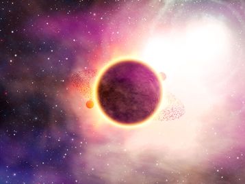 Telescópio James Webb captura imagens do seu primeiro exoplaneta