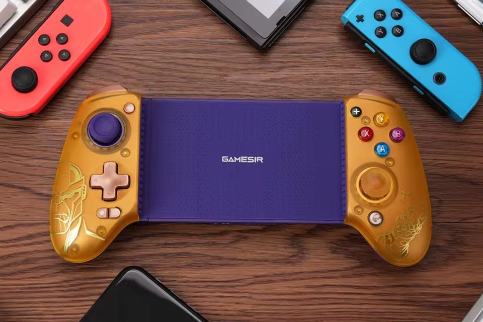 GameSir X3 Pro do Deadpool, GameSir G8 Plus do Thanos e mais edições inspiradas na Marvel; confira 8 Gamesir-G8-Plus-Thanos-960x640.jpg