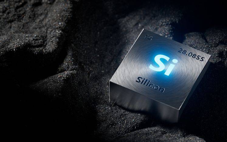 simbolo-do-elemento-quimico-silicio