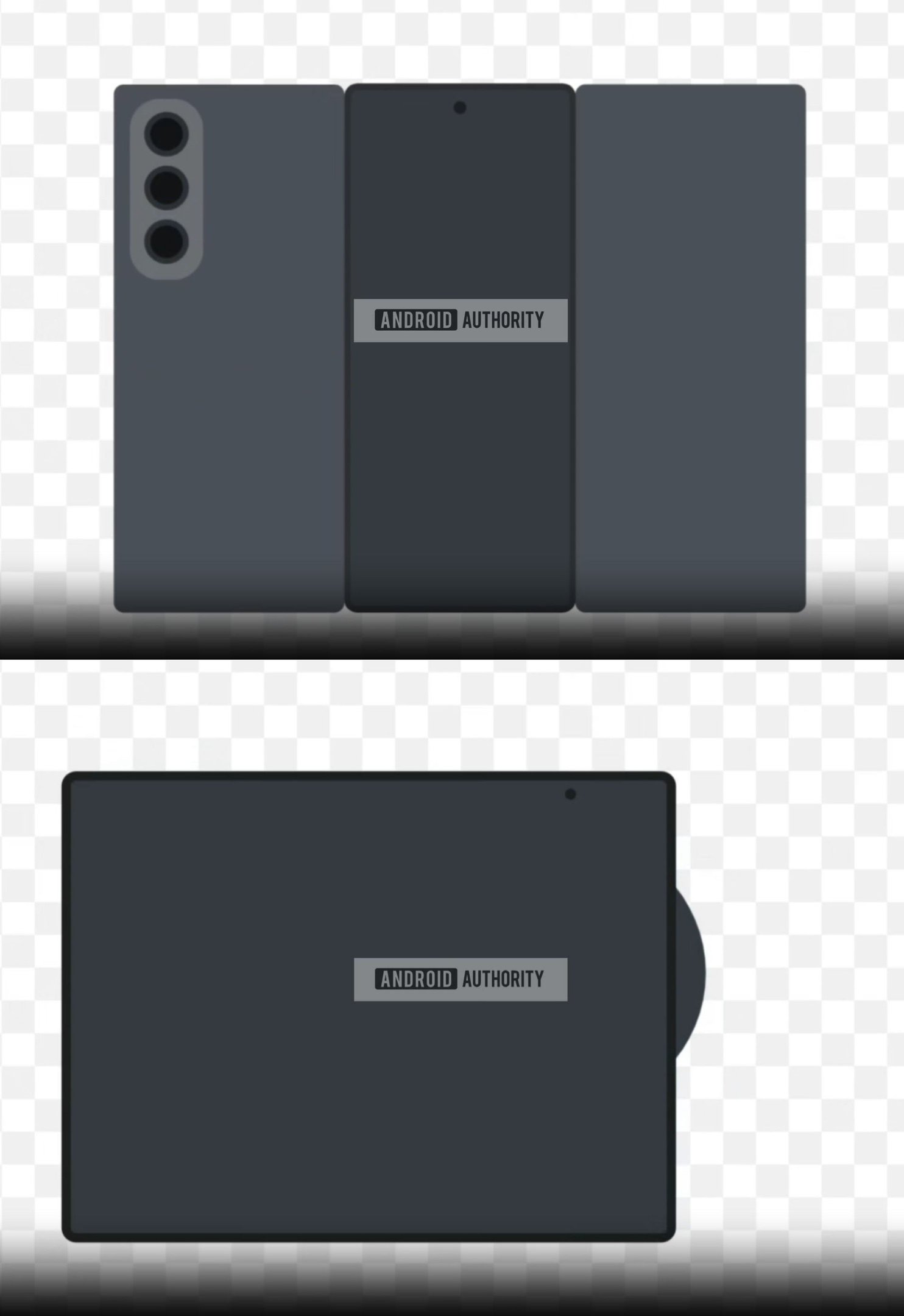 Galaxy G Fold: suposto celular de três telas da Samsung tem design vazado