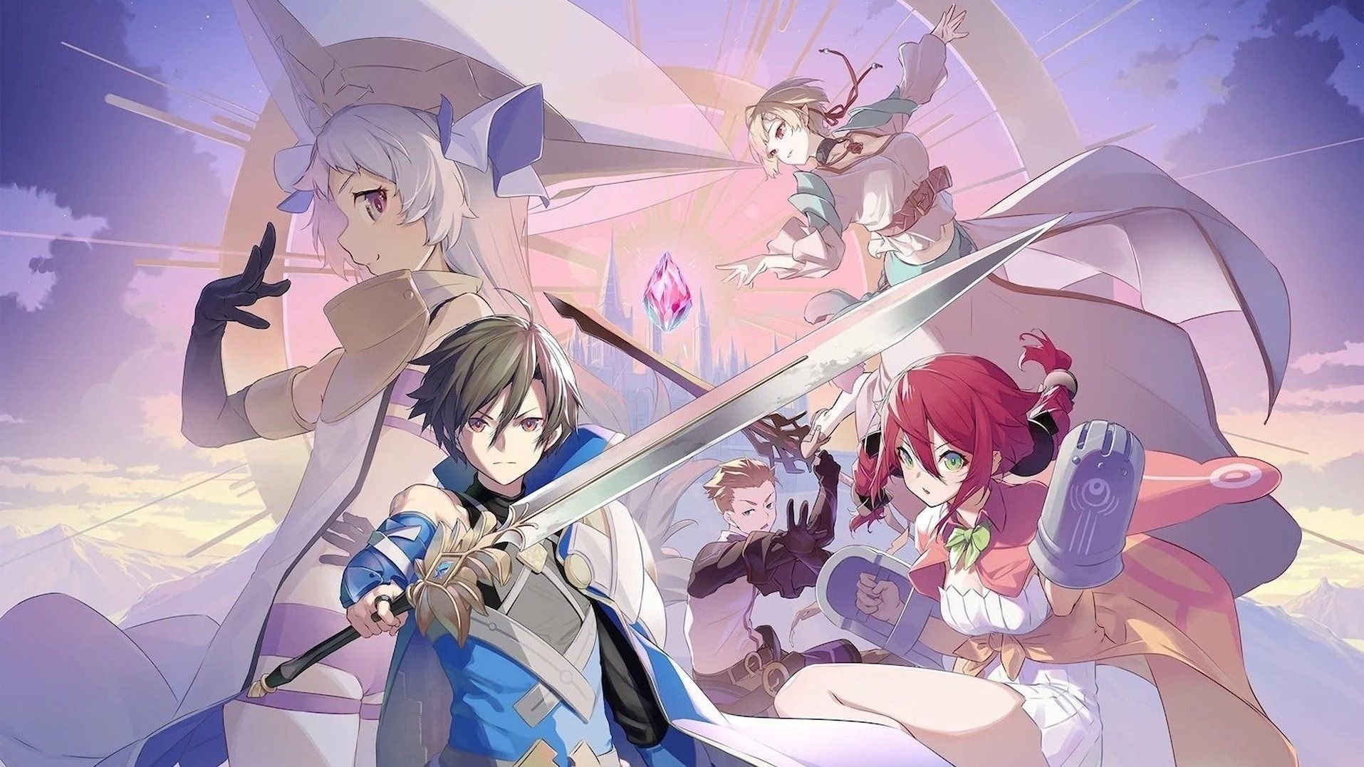 Personagem do anime New Saga em cena de batalha