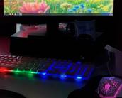 Monitores, kits com mouse, teclado e mais itens gamer para seu Setup com até 72% OFF na Shopee