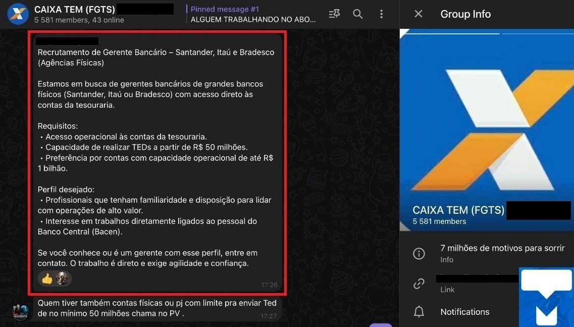 Ataque hacker ao Pix foi planejado há meses no Brasil e Telegram foi usado para suborno A história do Brasil compreende grandes assaltos a bancos, todos seguindo o mesmo padrão: meses de planejamento, investimento financeiro e muitos criminosos envolvidos. De alguns anos para cá, o cibercrime também passou a ter as instituições bancárias como alvo. 22.jpg