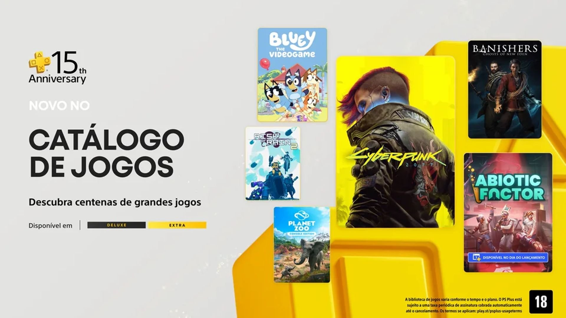 Remoção de jogos do PS Plus em agosto de 2025 é confirmada 3 Novos jogos chegam ao PlayStation Plus Extra e Deluxe em julho de 2025, incluindo Cyberpunk 2077.