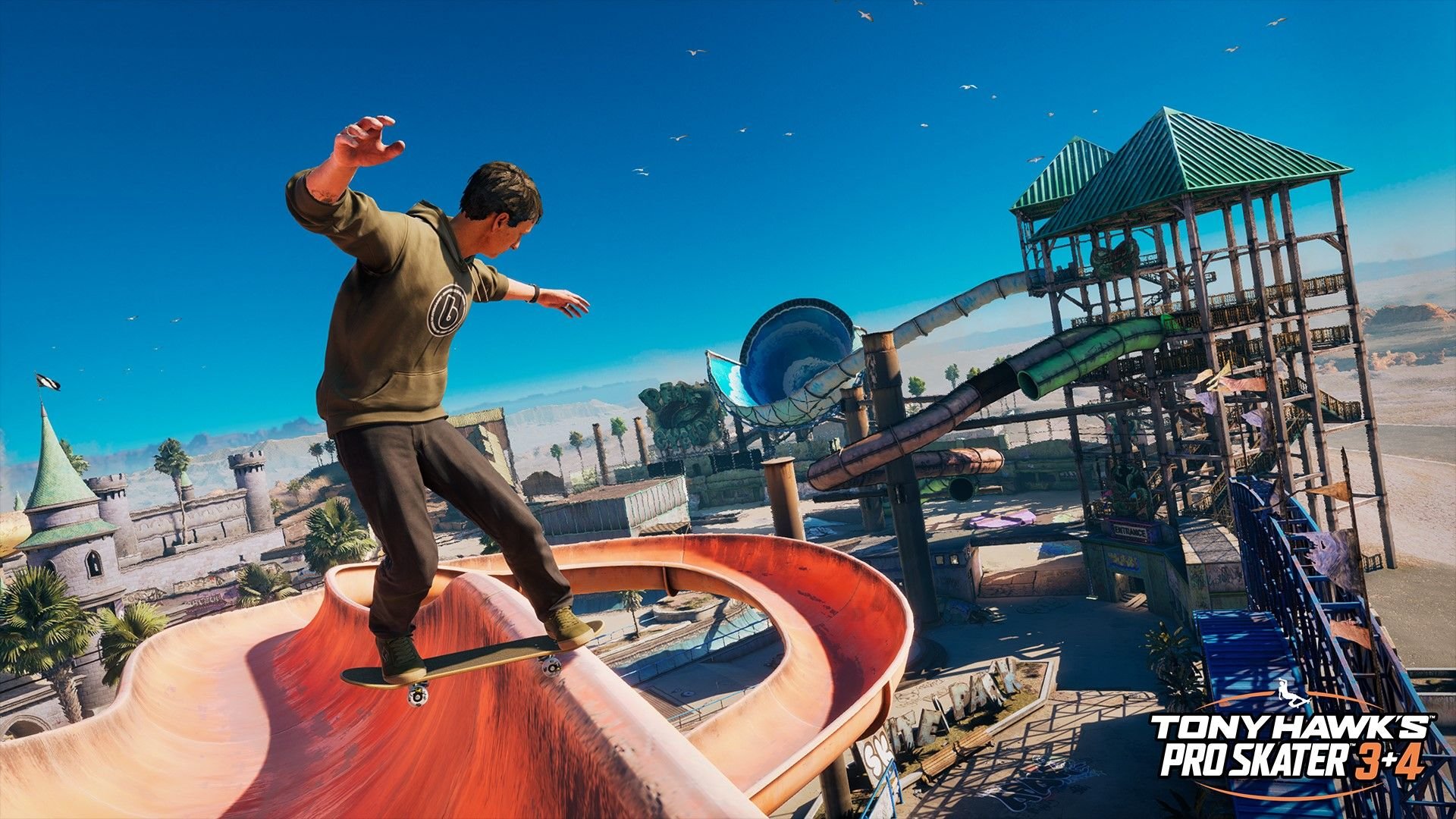Guitar Hero vai voltar? Tony Hawks's Pro Skater 3+4 dá esperança para fãs, mas gera revolta Uma referência ao jogo Guitar Hero em Tony Hawk's Pro Skater 3+4, animou os fãs do icônico jogo musical, mas a desenvolvedora do game acabou jogando um balde de água fria nos gamers. A Iron Galaxy, desenvolvedora de Tony Hawk's Pro Skater 3+4, afirmou que está investigando como uma referência ao clássico game e à antiga desenvolvedora NeverSoft apareceu em uma das novas pistas do jogo. Guitar Hero vai voltar? Tony Hawks's Pro Skater 3+4 dá esperança para fãs, mas gera revolta