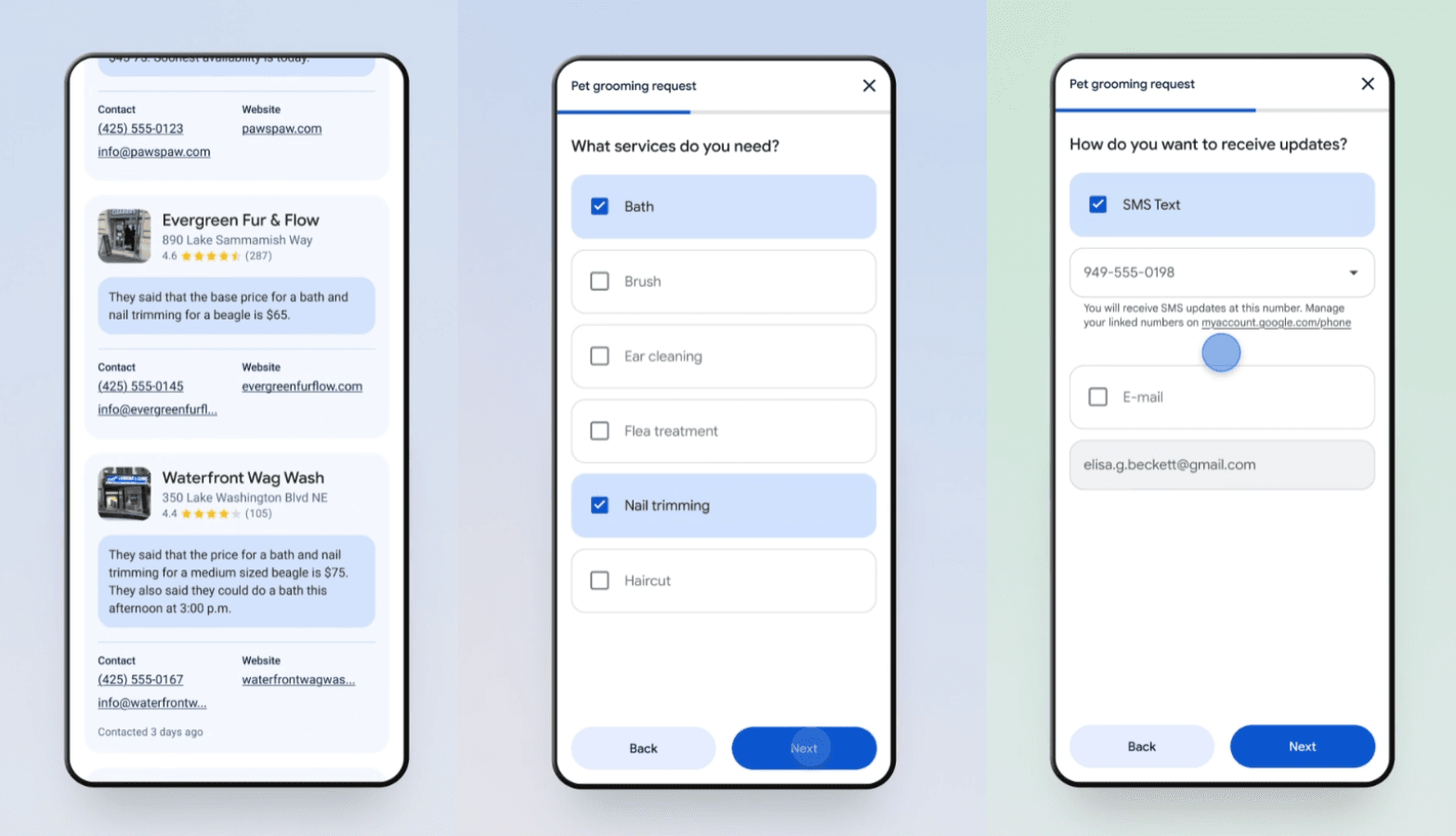 Google Gemini agora faz ligações para lojas em nome dos usuários; saiba como funciona O Gemini, inteligência artificial do Google, poderá realizar chamadas para os usuários nos Estados Unidos. Em um anúncio realizado nesta quarta-feira (16), a companhia revelou que essa funcionalidade terá suporte inicialmente somente com alguns comércios no país, mas vai evitar aquele velho hábito do usuário ter que realizar uma ligação. IA-do-google-fará-ligações-para-o-usuário