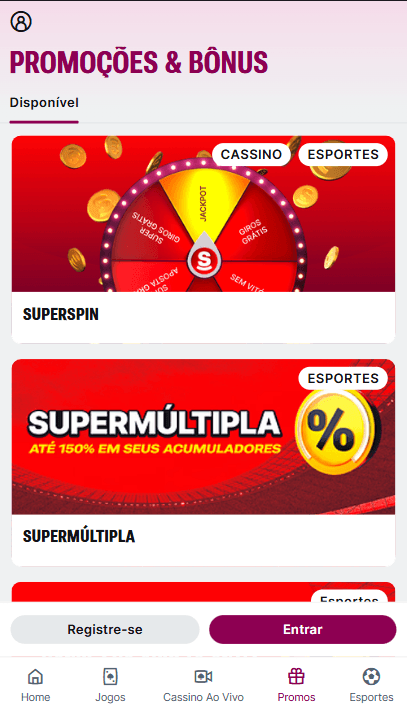 Bônus sem depósito em cassino: melhores ofertas em 2025 Os bônus sem depósito em cassino continuam sendo uma das formas mais procuradas pelos jogadores para testar jogos sem comprometer o próprio dinheiro. Superbet mobile