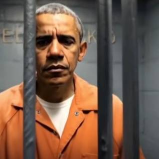 Imagem de Trump publica vídeo com IA que mostra o ex-presidente Obama sendo preso