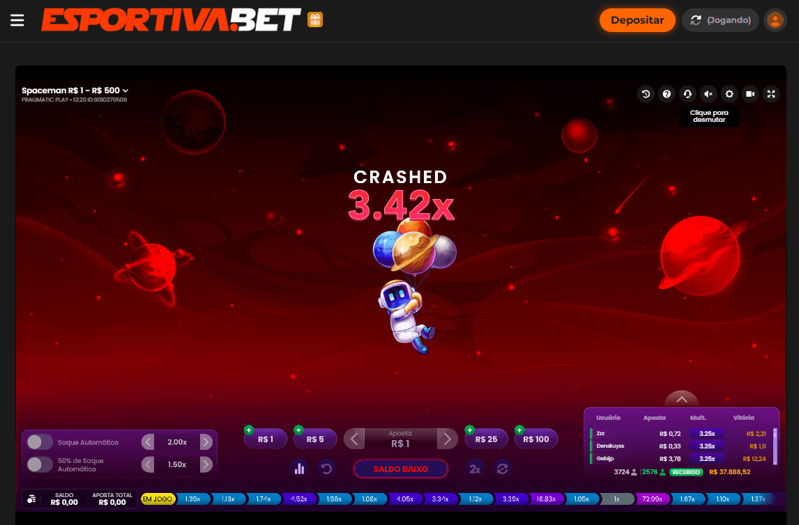 Cassino Esportiva Bet: Análise Completa O cassino Esportiva Bet oferece uma seleção de jogos diversa, com slots, roleta e blackjack, todos acessíveis de forma rápida e segura. jogo crash spaceman