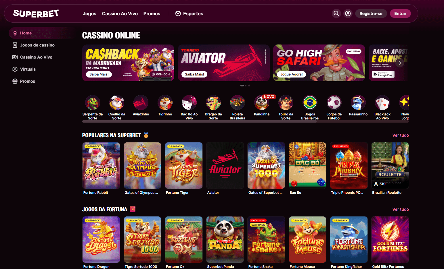 Cassino Superbet: Análise Completa O cassino Superbet oferece uma experiência de apostas única, com uma plataforma de fácil navegação e diversas opções de jogos. Com foco na segurança e no suporte ao jogador, ele garante uma experiência divertida e sem preocupações. cassino superbet