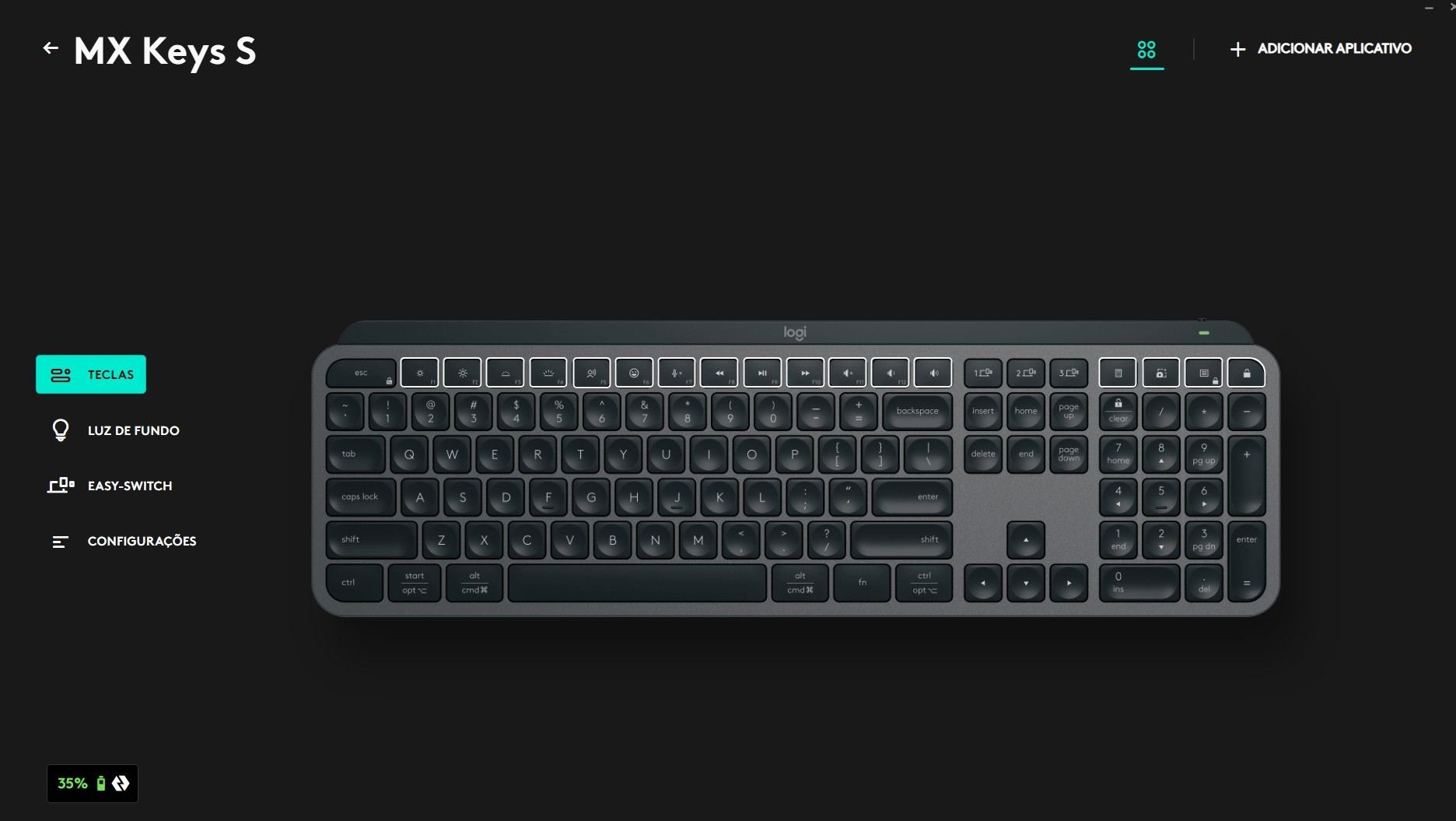 Logitech MX Keys S vale a pena? Teclado para trabalho surpreende (Review) A Logitech é extremamente cobiçada pelo seu extenso portfólio de periféricos gamer de alta qualidade e no Brasil figura entre as marcas favoritas dos consumidores de entrada e topo de linha. No cenário profissional as coisas não são tão diferentes e talvez até mais interessantes para a companhia, que tem um dos melhores teclados para produtividade: o Logitech MX Keys S. logitech-mx-keys-s-software.jpg