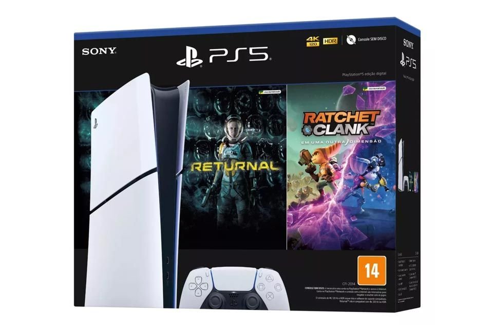 Os mais vendidos em Games no Mercado Livre: confira controles, SSDs e mais com desconto Jogar videogames é divertido, mas é um hobby que pode pesar no bolso: eletrônicos em geral costumam ter preços mais altos, mas no caso de consoles, PCs gamer, periféricos e os próprios jogos estes preços podem ser ainda mais salgados. Daí a importância de sempre ficar de olho em promoções. playstation-5-slim-1tb-960x640.jpg