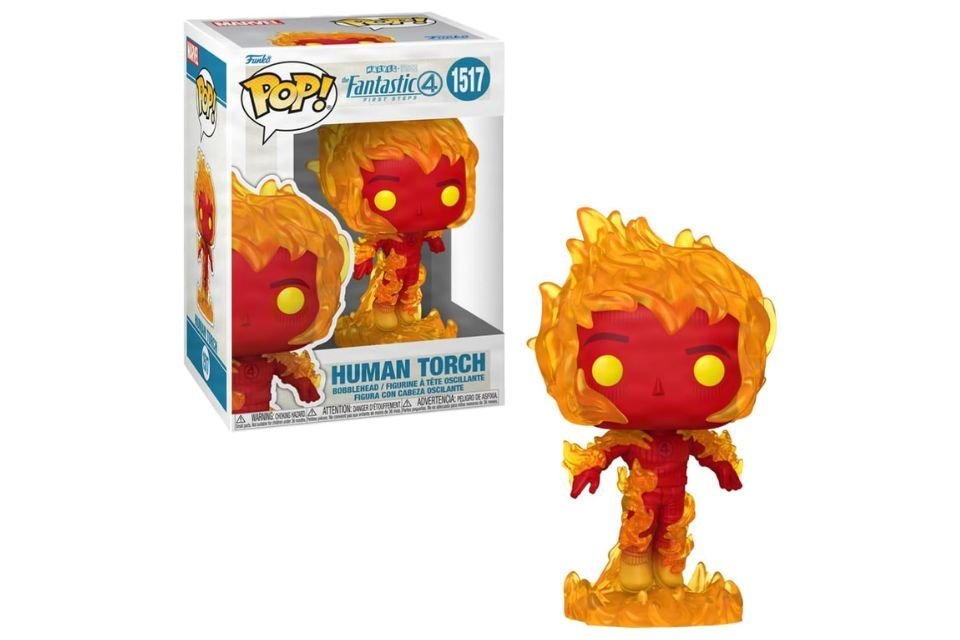 Quarteto Fantástico: Primeiros Passos tem linha de Funkos Pop! já disponível na Amazon; confira O novo filme Quarteto Fantástico: Primeiros Passos chegou aos cinemas em 24 de julho e marca o início da aguardada Fase 6 do Universo Cinematográfico Marvel. Com ambientação retrofuturista e situado na Terra 828, a produção apresenta a Primeira Família da Marvel em um formato inédito, misturando ficção científica e nostalgia em uma trama independente, com foco em personagens bem definidos e uma história autocontida. funko-pop-tocha-humana-quarteto-fantastico.jpg.jpg