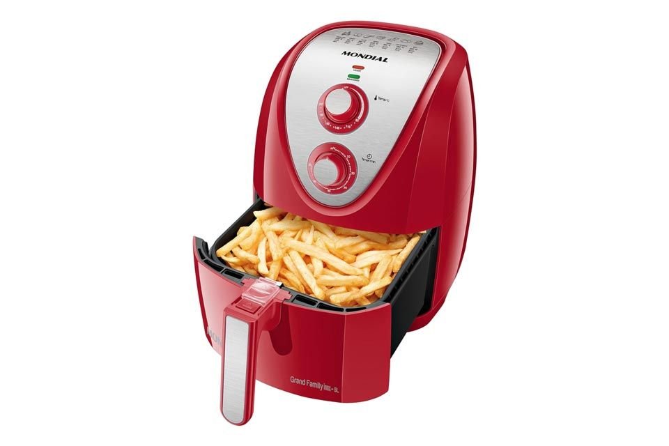 Air fryer em promoção na Amazon: modelos oven e de grandes marcas com desconto Cozinhar pode parecer uma tarefa complexa, mas não precisa ser. E muito menos precisa ser um processo demorado: usando uma Air Fryer, é possível fazer os mais variados pratos de forma rápida e prática. Air-Fryer-Mondial-AFN-50-RI-960x640.jpg