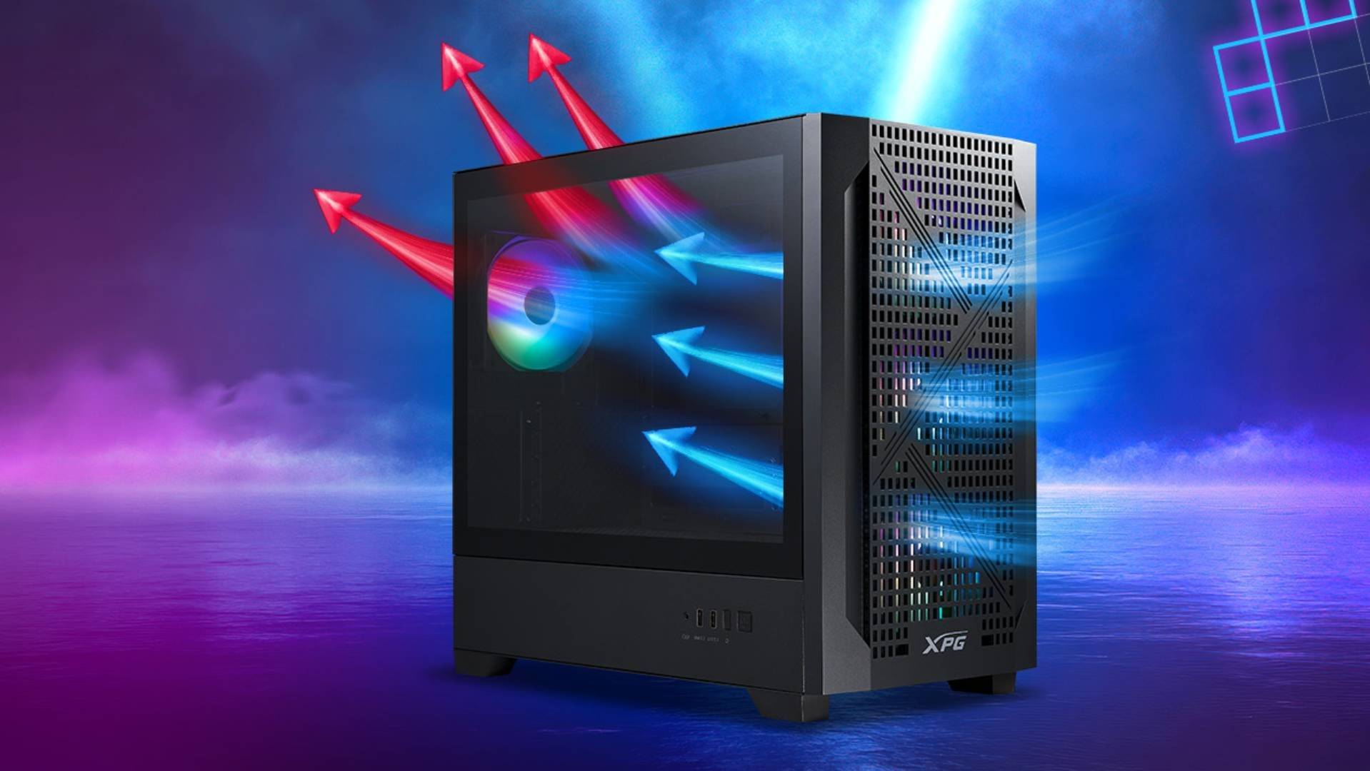 Como ter um setup gamer com o fluxo de ar adequado?