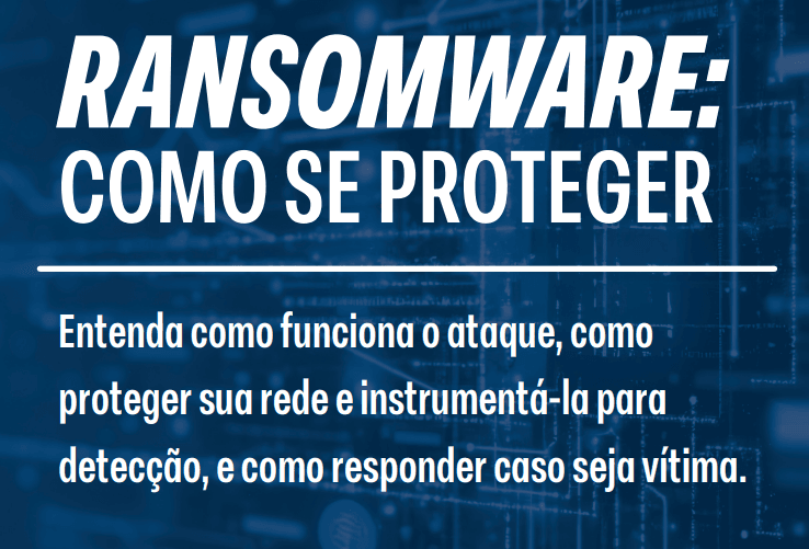 Como combater ransomwares: novo manual detalha como empresas podem se proteger O CERT.br lançou um novo artigo educativo sobre a natureza, prevenção e combate a ransomwares em empresas. Publicado nesta segunda-feira (28), o material serve como um guia para fortalecer a resiliência das companhias frente a esse tipo de ameaça. Como combater ransomwares: novo manual detalha como empresas podem se proteger