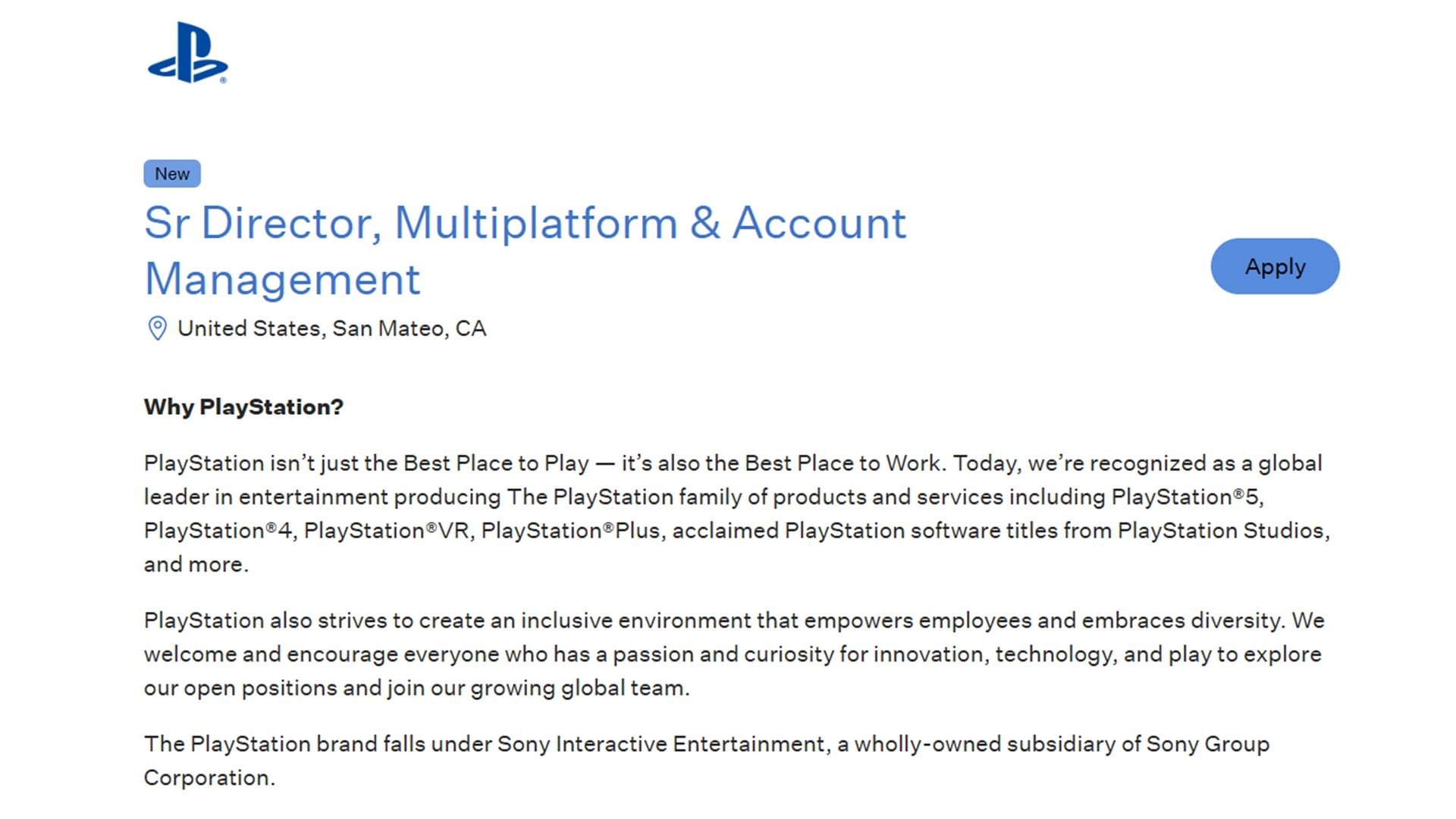 A PlayStation vai virar multiplataforma? Entenda a situação que está revoltando alguns fãs Assim como a Microsoft vem apostando forte na estratégia multiplataformas (que, inclusive, vem rendendo bons frutos para a empresa), a Sony pode estar indo pelo mesmo caminho. Segundo uma vaga de emprego publicada recentemente, a PlayStation está buscando um diretor sênior para gerenciar lançamentos de jogos em plataformas como Xbox, Nintendo Switch 2, PC e dispositivos móveis. A PlayStation vai virar multiplataforma? Entenda a situação que está revoltando alguns fãs