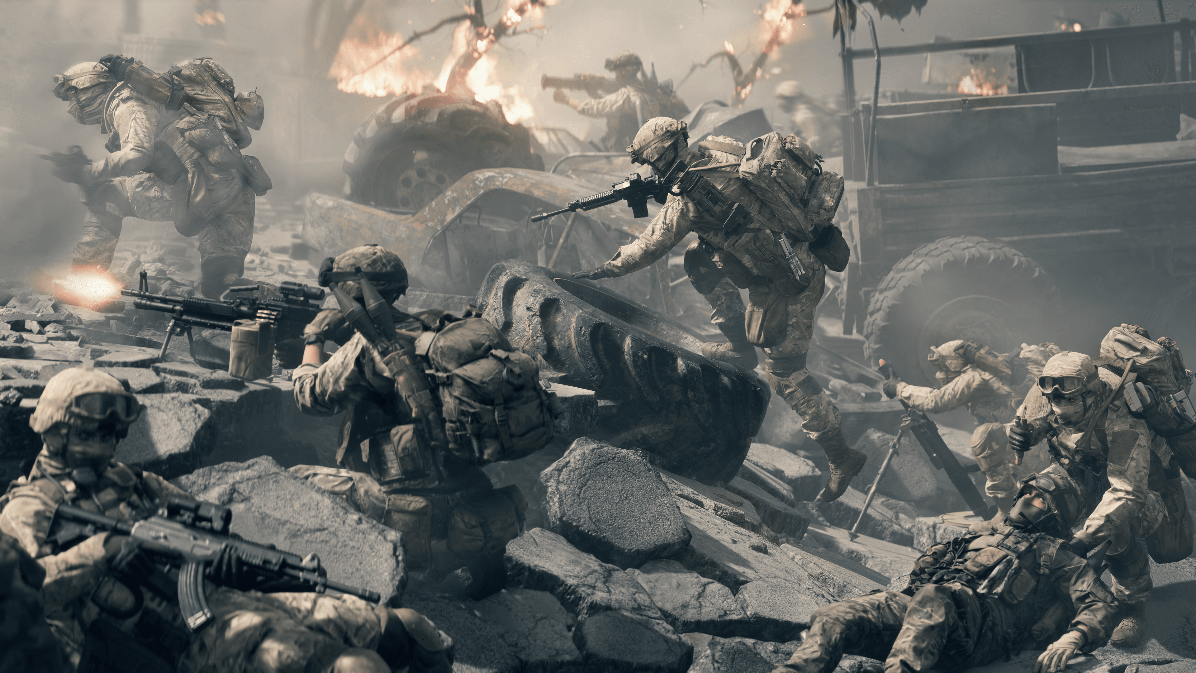 Preview: Battlefield 6 é tudo o que os fãs aguardavam Quatro anos se passaram desde o lançamento de Battlefield 2042. Após dois títulos situados no passado, a DICE e a Electronic Arts decidiram levar sua principal série de FPS para um futuro não muito distante. Acontece que a recepção geral não foi das melhores. BF6 Screen #1.png
