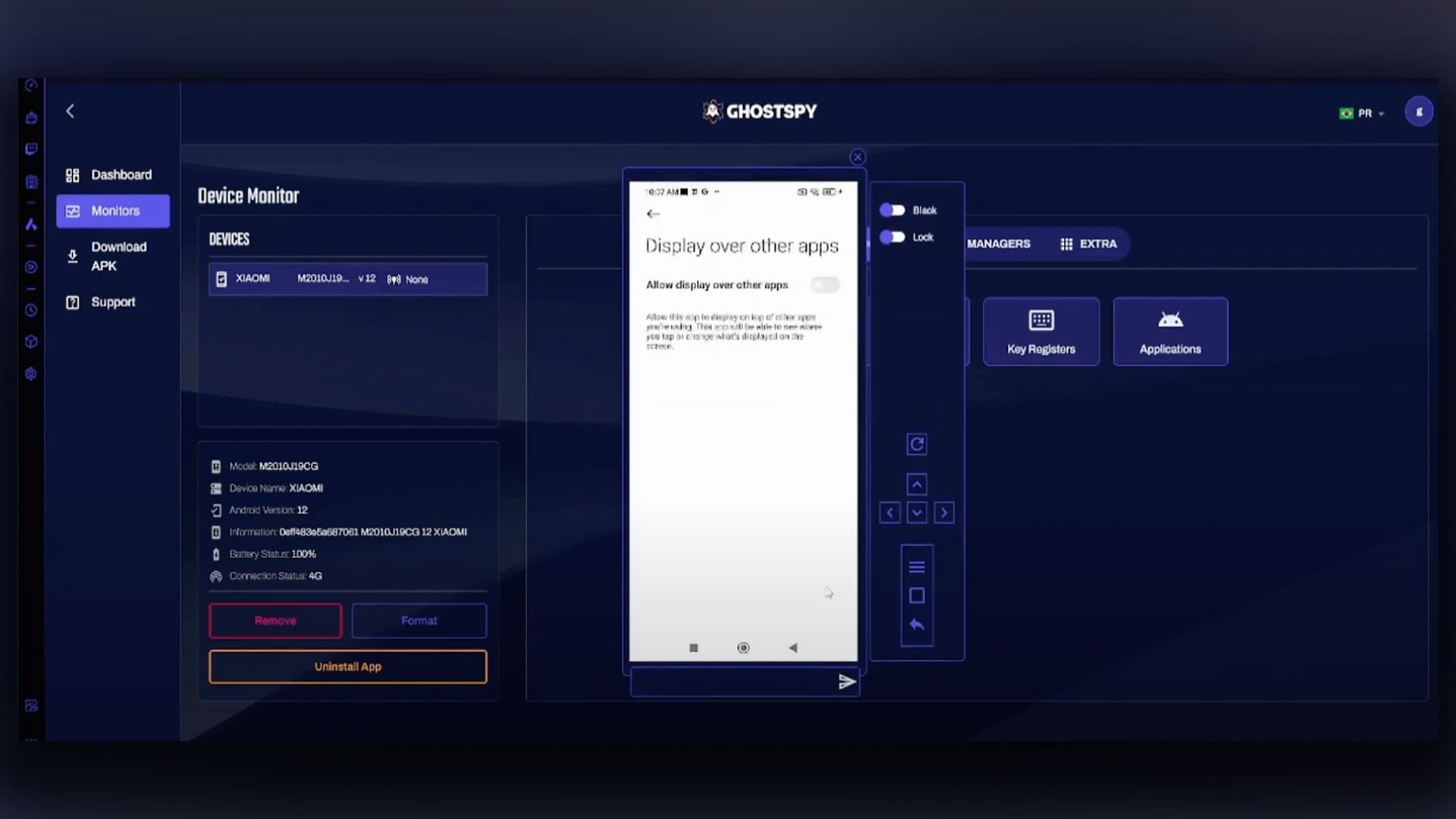 Novo 'Vírus do Pix', trojan GhostSpy foca ataques em celulares Android Um novo esquema de golpes focados na plataforma Android foi identificado no Brasil. Segundo o relatório da Zenox, empresa especialista em cibersegurança, cibercriminosos desenvolveram um sistema para a criação de aplicativos dedicados ao furto de dados chamado “GhostSpy”. Novo 'Vírus do Pix', trojan GhostSpy foca ataques em celulares Android