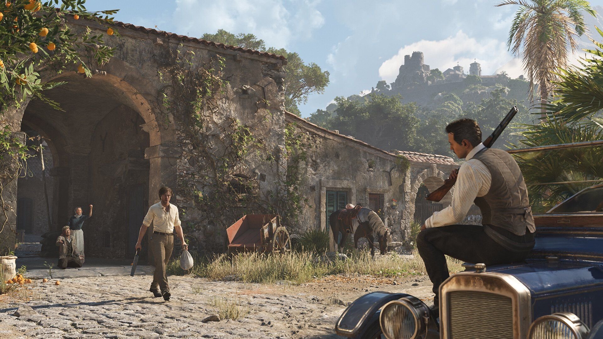 Seu PC roda MAFIA The Old Country? Veja os requisitos mínimos e recomendados Pegando todos os fãs do Al Capone de surpresa, a Hangar 13 e a 2K anunciaram MAFIA The Old Country há um ano atrás, durante a Gamescom da Alemanha. A boa notícia aqui, no entanto, é que agora falta bem pouco para a prequel ser lançada: o game chega no dia 8 de agosto ao PS5, Xbox Sereis X|S e ao PC. Seu PC roda MAFIA The Old Country? Veja os requisitos mínimos e recomendados