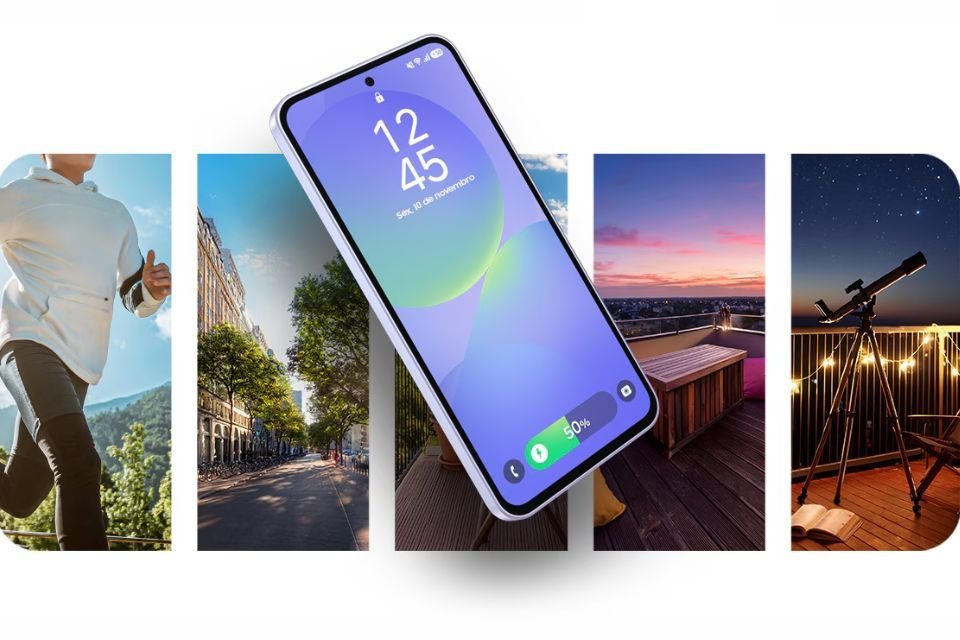 Galaxy A36 de 256GB da Samsung pelo menor preço; confira A Samsung é uma das marcas mais populares e consolidadas no mercado de smartphones, com linhas que atendem diferentes perfis de consumidores. Entre os modelos de destaque está a linha Galaxy A, conhecida por equilibrar desempenho, design e preço competitivo, sendo ideal para quem busca tecnologia atualizada sem pagar muito. celular-samsung-com-desconto.jpg