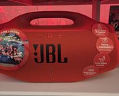 JBL lança Boombox 4 no Brasil com bateria maior, IA e LED; veja detalhes