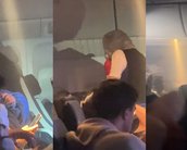 Powerbank explode e causa pânico em voo de SP para a Holanda; veja o vídeo